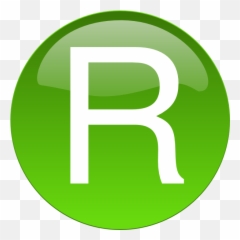 Free R Download Clip Art - Logo Green Png