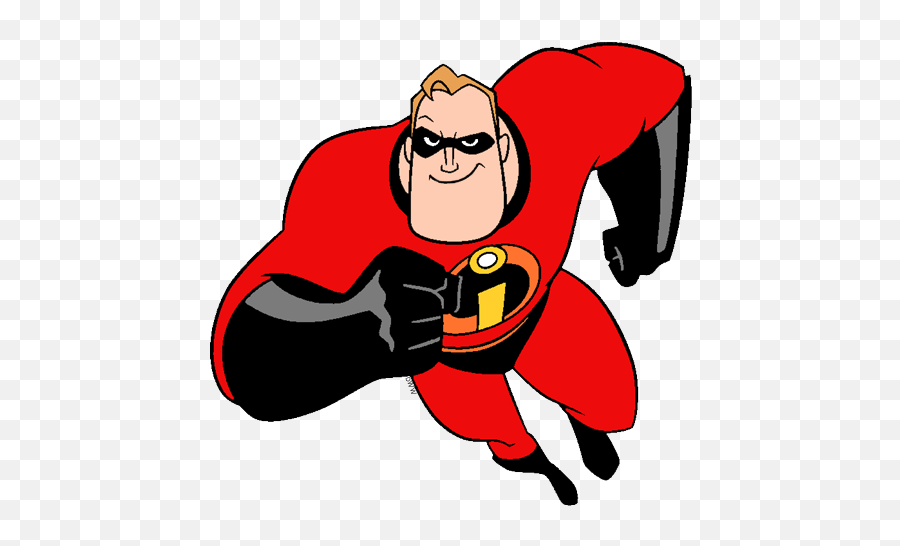 Mr Incredible Picture Transparent - Mr Incredible Incredibles Clipart Png,Incredibles Logo Png