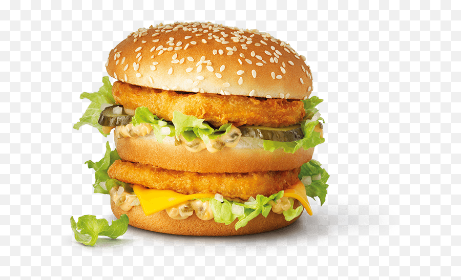 Download Hd Chicken Big Mac - Big Chicken Mcdonalds Big Mac Chicken Png,Mcdonalds Png