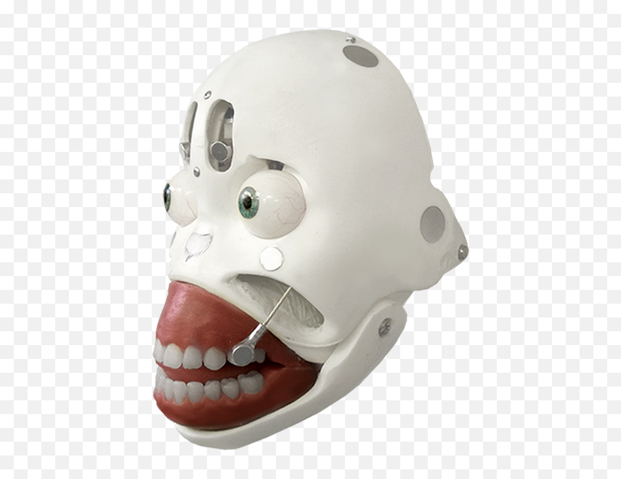 Download Hd Robotic Head - Sex Robot Skull Transparent Png Face Mask,Robot Head Png