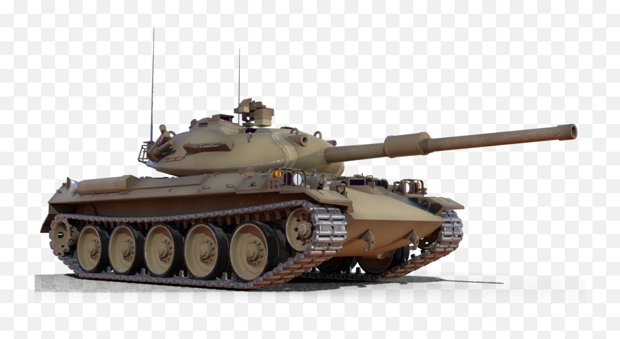 Mitsubishi Type 74 Main Battle Tank Maje 3d - Artillery Png,Tank Png