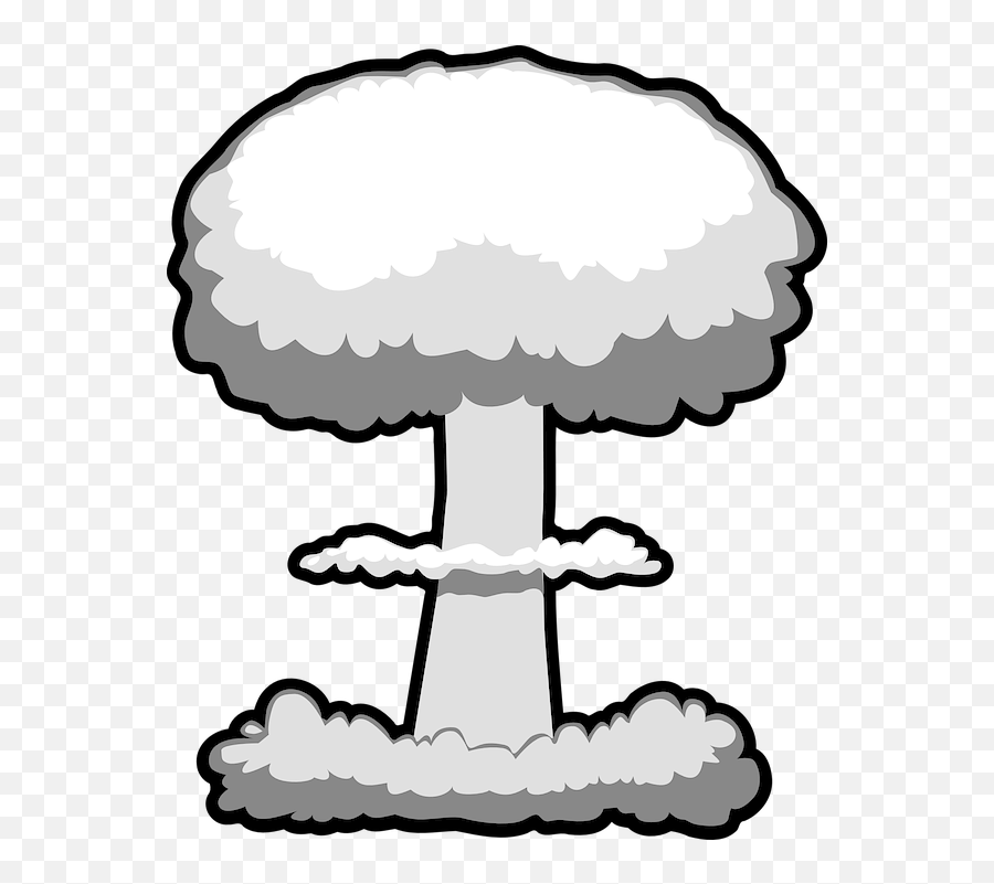 Explosion Nuclear Blast - Mushroom Cloud Clipart Png,Nuclear Explosion Png
