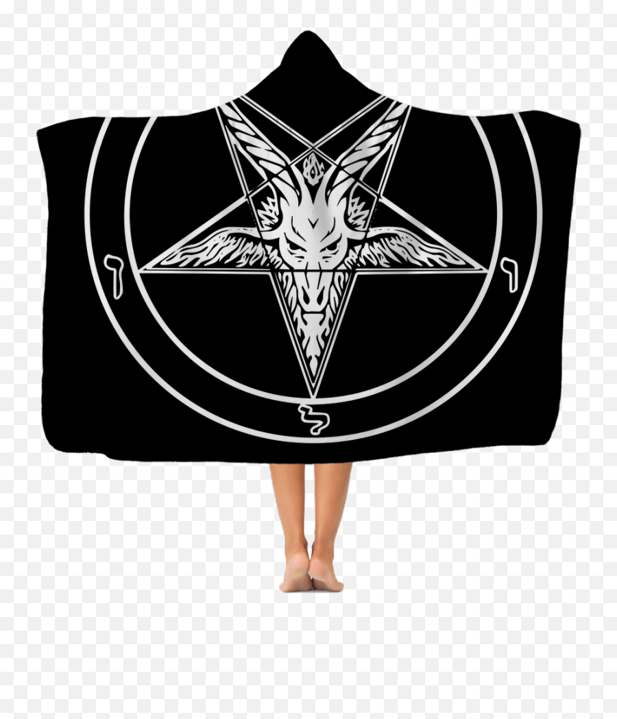 Pentagram Hooded Blanket - Shaquille O Neal Face Png,Pentagram Png