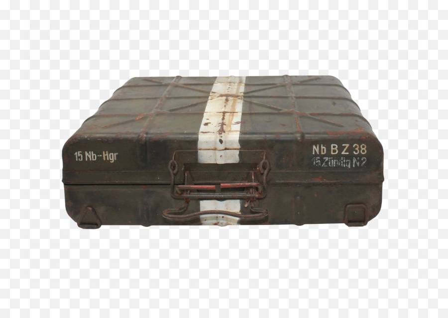 Frcaisse Métal Grenade Fumigène 1939enhand Grenades Carrier Box 1939 - Suitcase Png,Hand Grenade Png