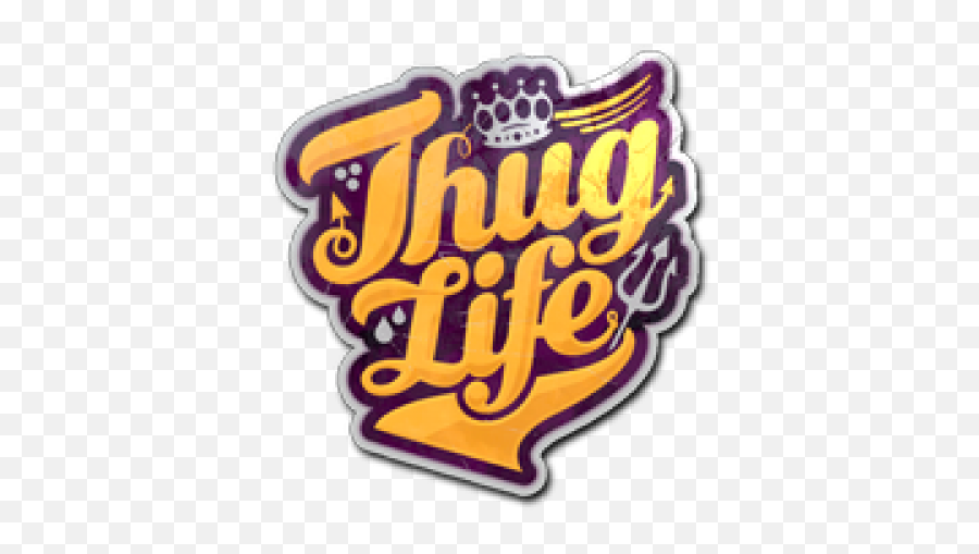 Thug Life Png Transparent Images Glasses Joint Text Chain - Thug Life Png File,Thug Life Glasses Transparent Background