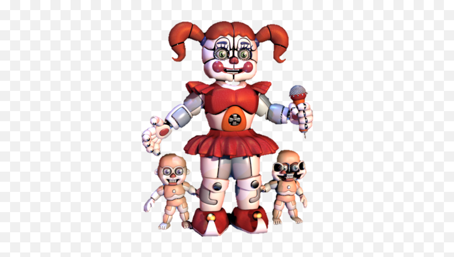 Fnaf Circus Baby Animatronic Five Nights - Circus Baby Png,Five Nights At Freddy's Png