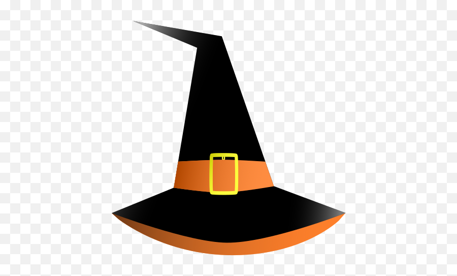 Hat Halloween Black Witch Free Icon Of - Sombrero Halloween Png,Halloween Png