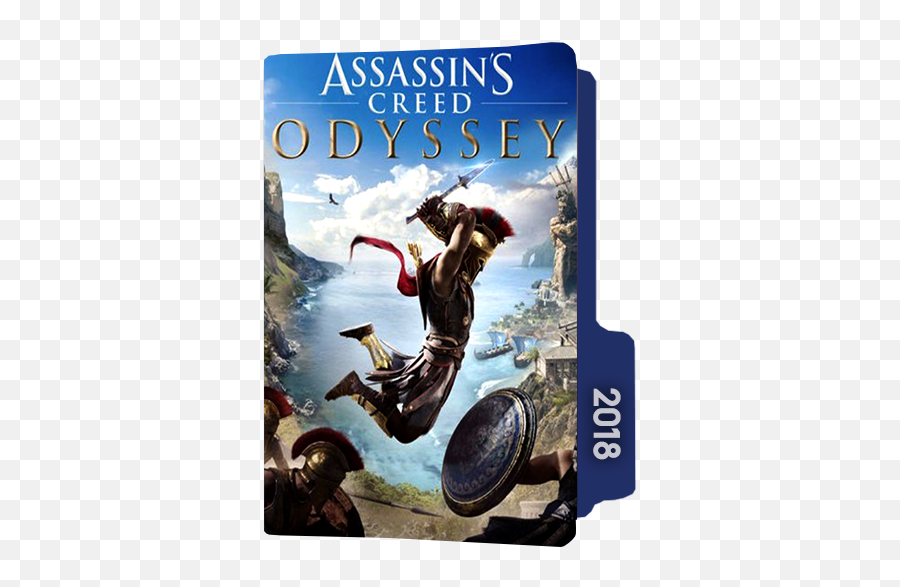 Assassins Creed Odyssey Folder Icon - Designbust Assassin Creed Odyssey Hd Png,Assassin's Creed Logo Transparent