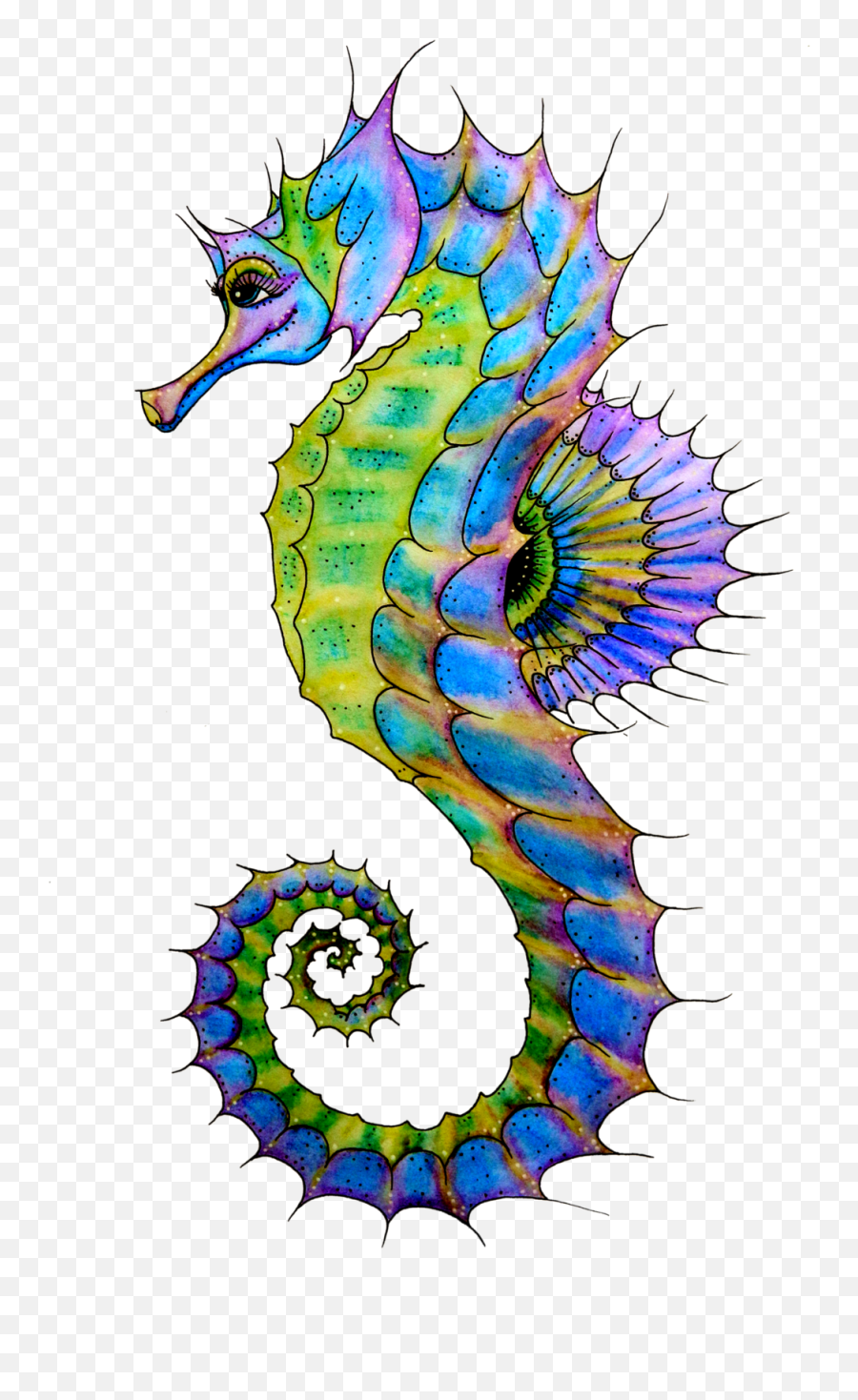 Library Of Fish Under The Sea Svg Free - Sea Horse Png,Under The Sea Png