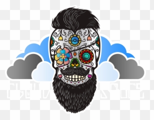 Download Calavera Hd Png - Vector Graphics,Vape Cloud Png