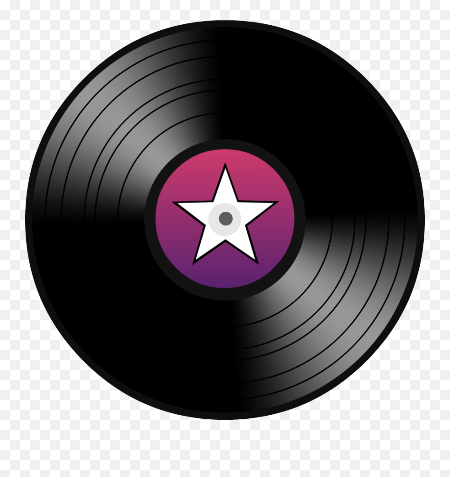 Cropped - Dj Disk Vector Png,Record Png