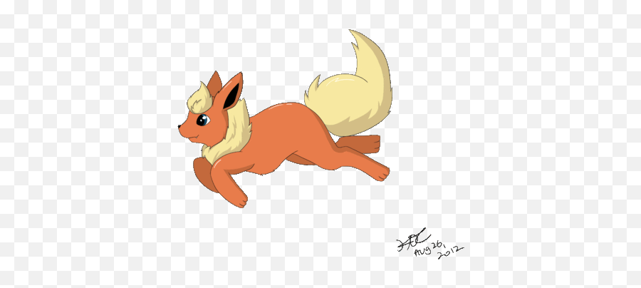 Flareon Transparent Gif - Transparent Background Fox Gifs Png,Flareon Png