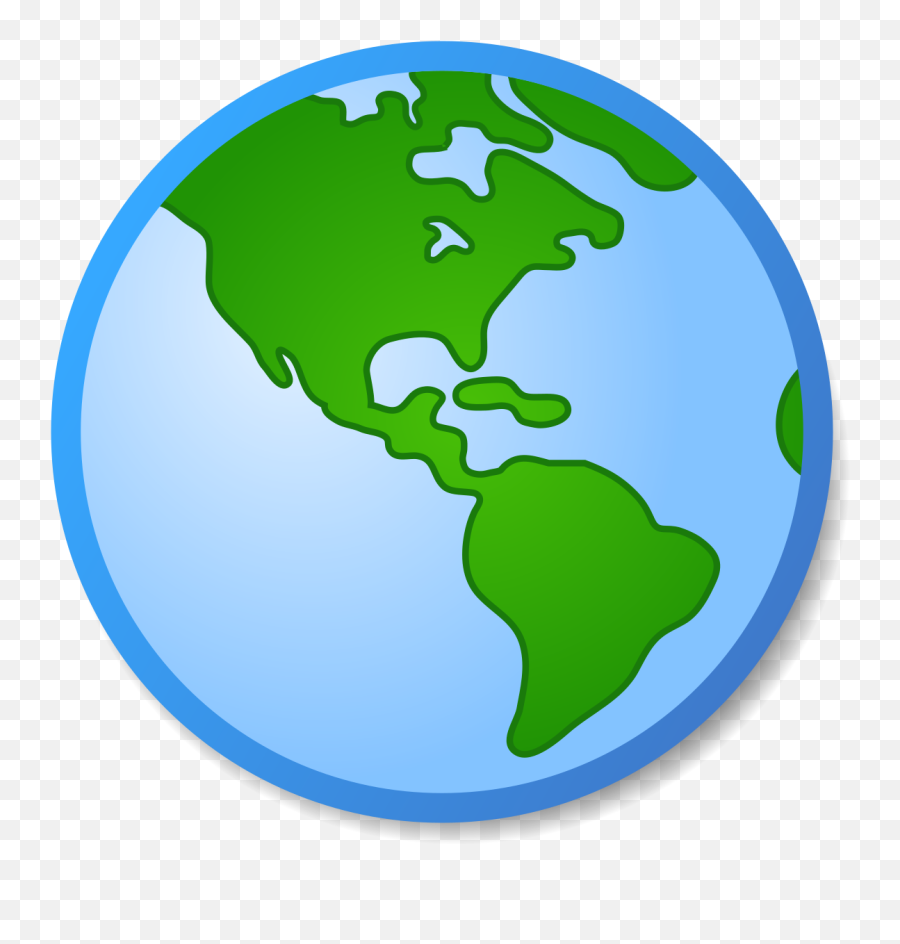 Ambox Globe Americas - Earth Png,Globe Emoji Png