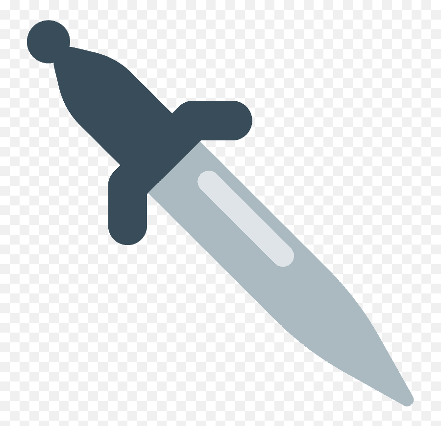 Dagger Emoji Clipart - Emoji De Espada Png,Dagger Transparent