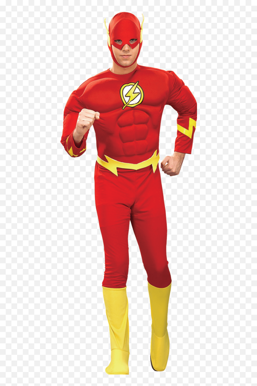 Adult The Flash Superhero Costume - Jokecouk Party City Flash Costume Png,The Flash Transparent