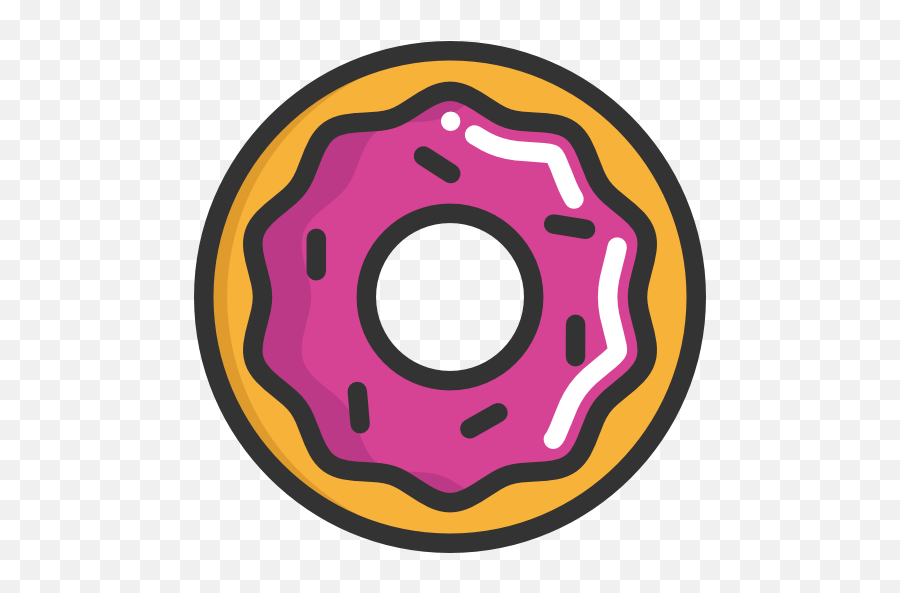 Donut - Free Food Icons Donuts Icon Png,Donuts Transparent Background