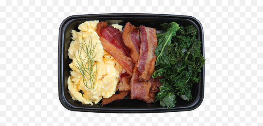 Bacon Eggs And Kale - Spare Ribs Png,Scrambled Eggs Png
