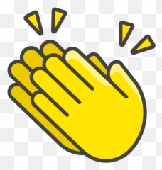 Download Clapping Hands Emoji - Animation Clipart png