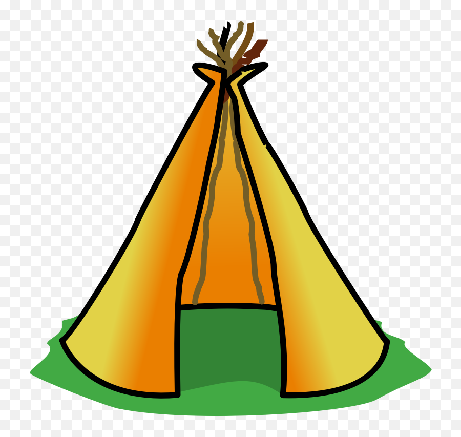 Download Free Png Teepee - Open Tent Clipart,Teepee Png
