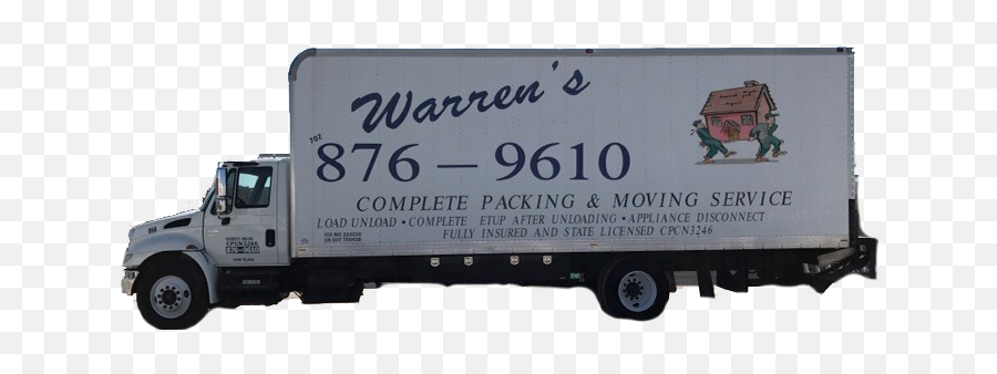 Full - Service Moving Company Las Vegas Nv Warrenu0027s Moving Commercial Vehicle Png,Moving Truck Png