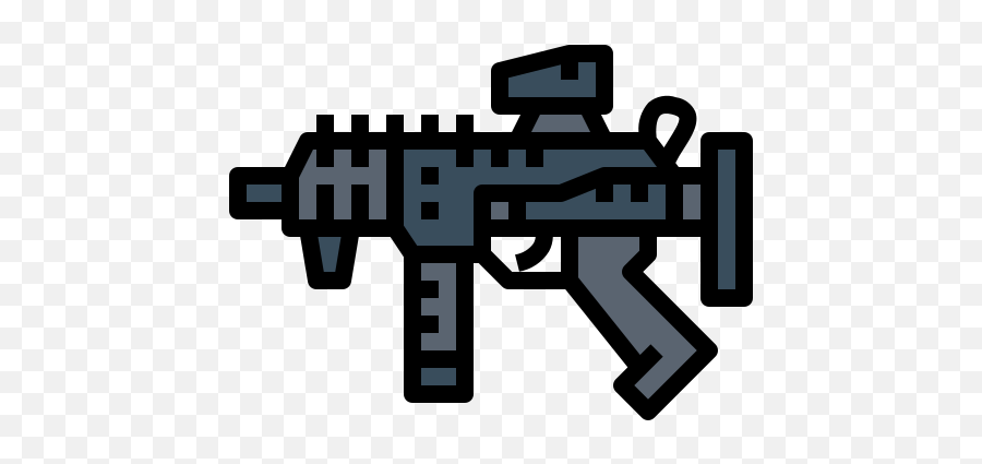 Free Submachine Icon Flaticon - Electropneumatic Paintball Marker Png,Fortnite Weapons Png