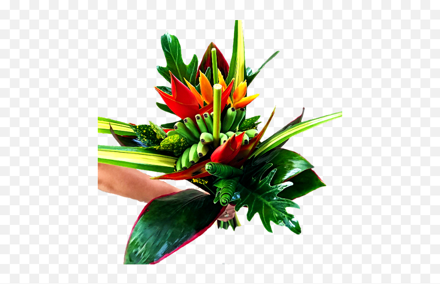 Calipso Medium Tropical Bouquet - Fresh Png,Tropical Flowers Png