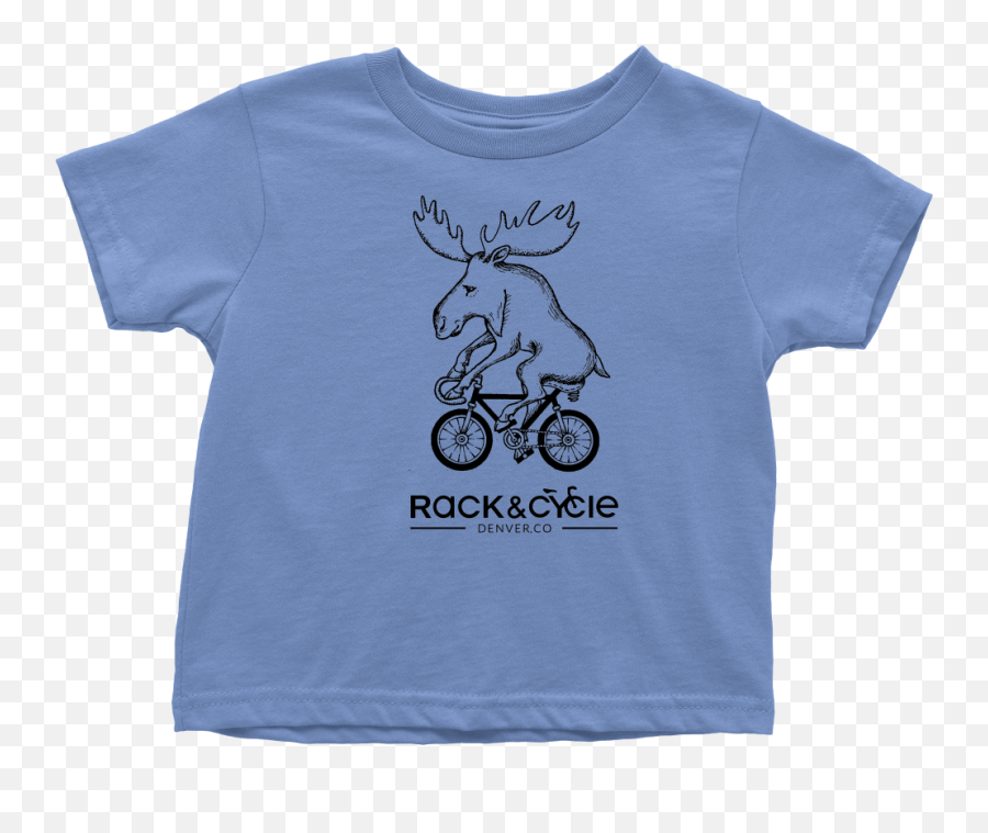 Toddler Moose T - Shirt Black Ink Rack U0026 Cycle Office Us Merch Png,Black Ink Png