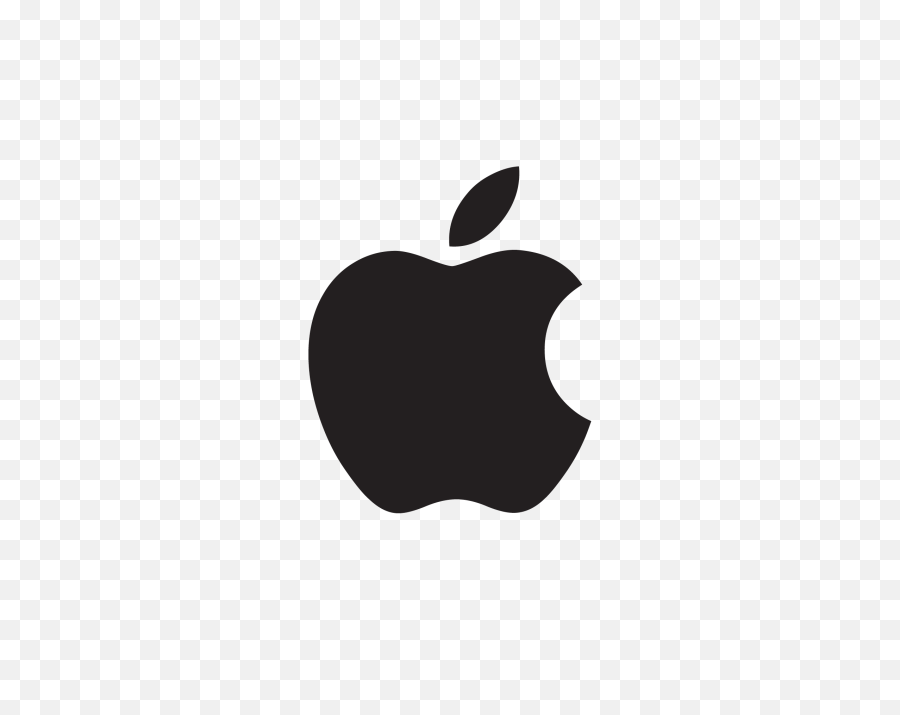 Apple Logo Png Transparent Background - Apple Logo Black Png,Apples Transparent Background