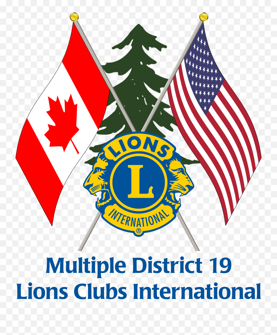 Md19 Art - Clip Art Lions Club Logos Png,Lions International Logo