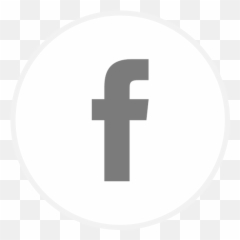 Media Online Facebook Social Icon - White Bar Png