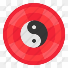 Yin Yang Symbol - Free shapes and symbols icons Dot png