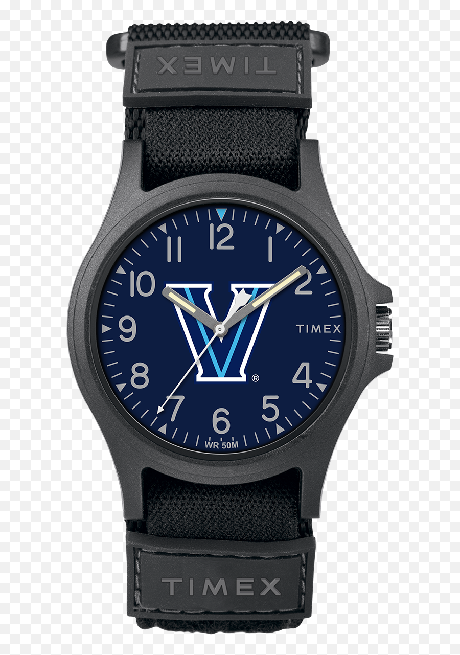 Download Pride Villanova Wildcats - La Rams Wrist Watches Green Watch Face Black Strap Png,Villanova Logo Png