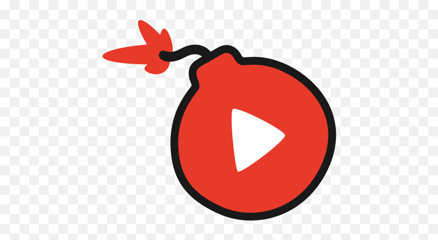 Viral Video Bomb Hot New Product Free Icon Of Youtuber - Viral Video Icon Png,Vlog Logo