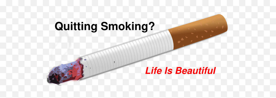 Quitting Smoking Clip Art - Vector Clip Art Quit Smoking Clip Art Png,Lit Cigarette Png