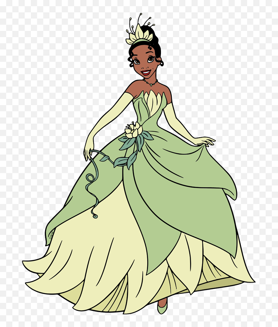 The Princess And Frog Clip Art - Disney The Princess And The Frog Clipart Png,Princess Tiana Png