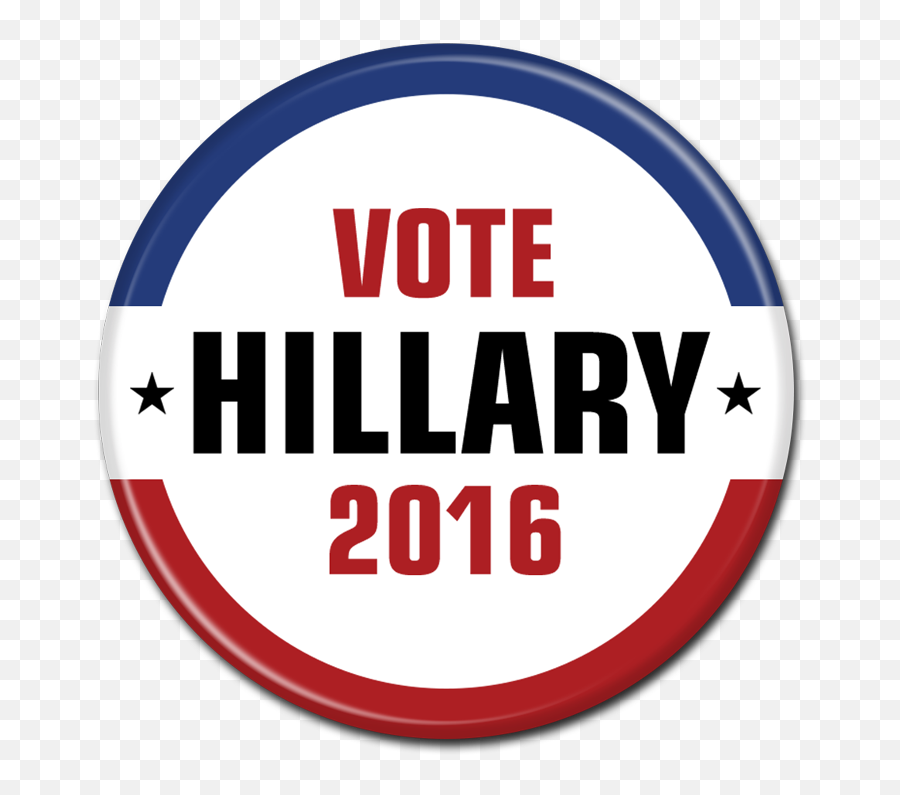 America Needs Hillary For President - Hillary Clinton Campaign Button Png,Hillary Clinton Logo Transparent