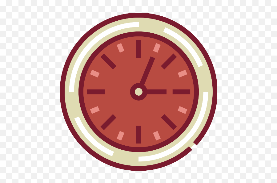 Clock Watch Vector Svg Icon 7 - Png Repo Free Png Icons Solid,Pink Clock Icon