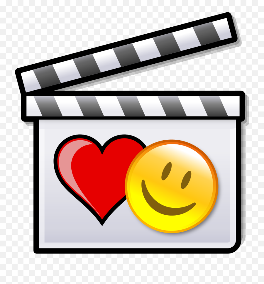 Romantic Comedy Film Clapperboard - Portable Network Graphics Png,Icon Lucky 13
