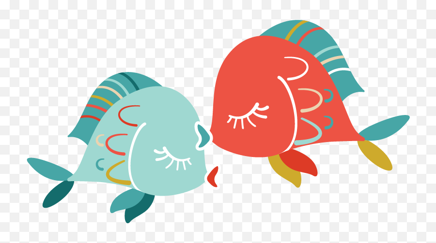 Kissing Designs Themes Templates And Downloadable Graphic - Kissing Fish Png,Kissing Icon Facebook