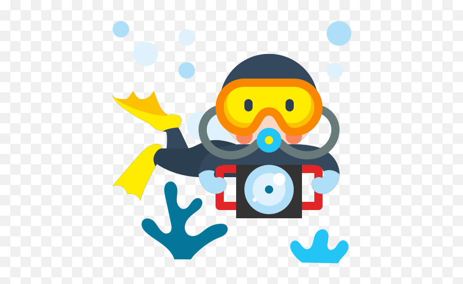 Scuba Diving - Free Sports Icons Scuba Diver Flat Icon Png,Diving Icon