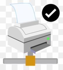 Modernxp 55 Network Printer Ok Icon - Impresora En Red Icono png