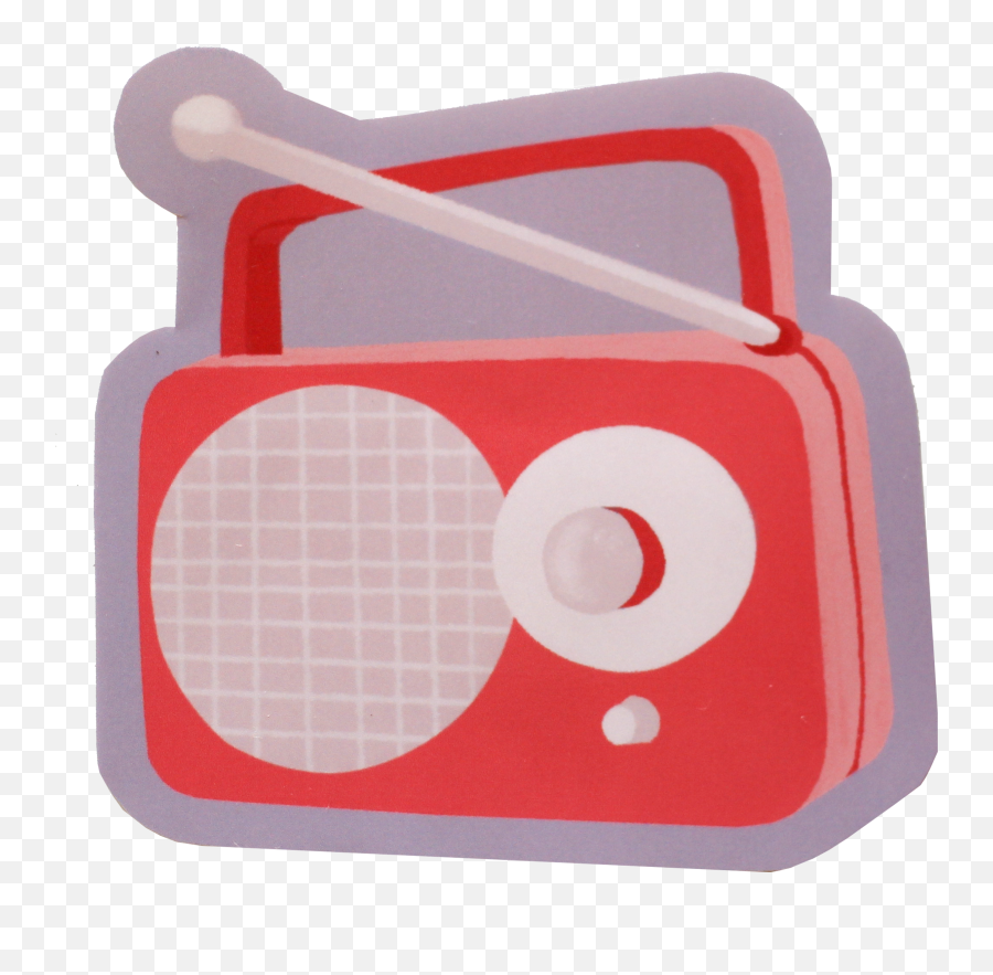 Pink Stereo Sticker The Squeakeasy - Boombox Png,Stereo Icon Png