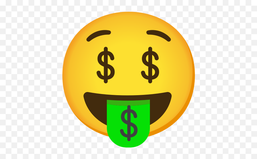 Money - Mouth Face Emoji Rich Emoji Money Png,Smiley Icon Meanings