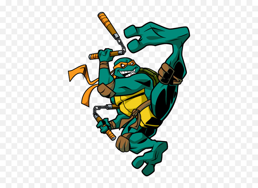 Hd Wallpapers Online Coloring Pages Ninja Turtles - Michaelangelo Ninja Turtle Coloring Page Png,Ninja Turtles Icon