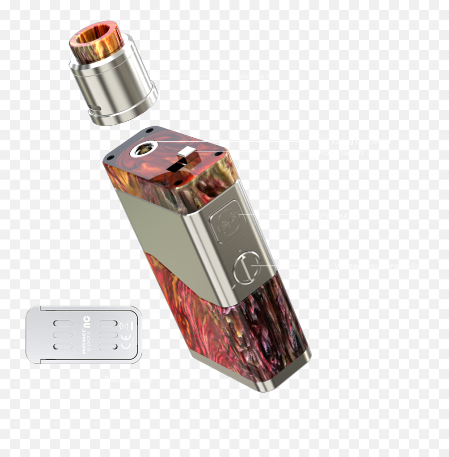 Wismec Luxotic Nc With Guillotine V2 - Wismec Electronics Co Wismec Nc Png,Icon 510 Mod Kit