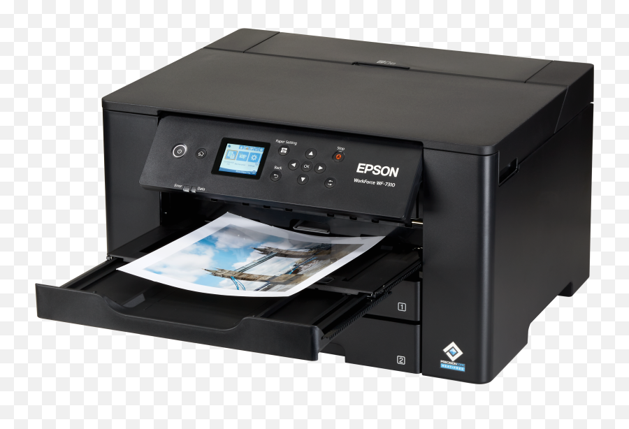 Epson Workforce Pro Wf - 7310 Printer Consumer Reports Photocopier Png,Print Icon Chrome