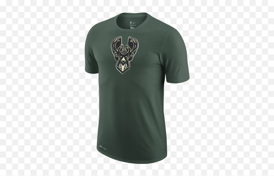 T - Shirt Nba Bucks Chrome Logo Milwaukee Bucks T Shirt Png,Green Number On Chrome Icon