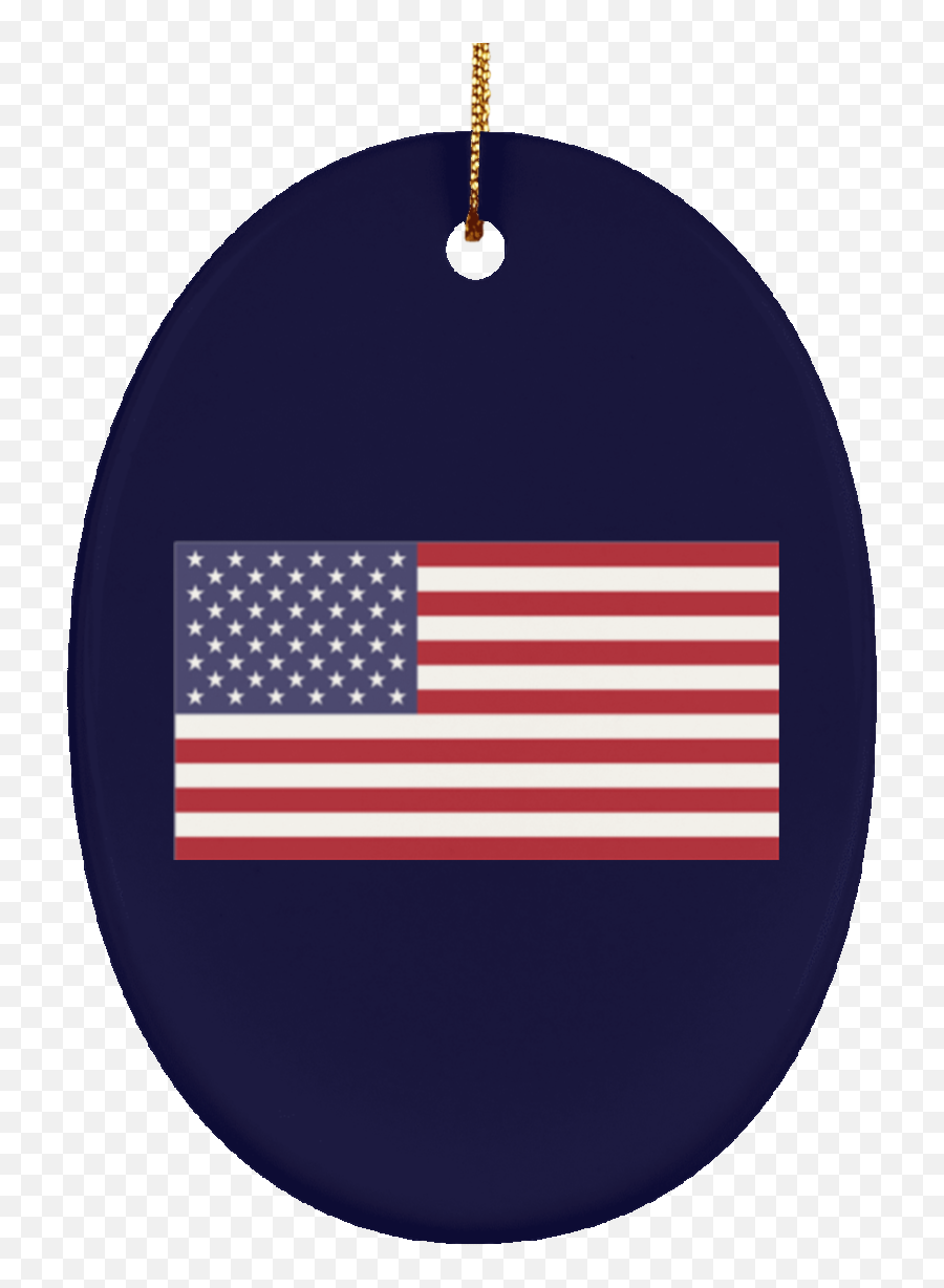 Download Usa Flag Ceramic Oval Ornament - Usa Flag Png Image Support Our Troops,America Flag Icon