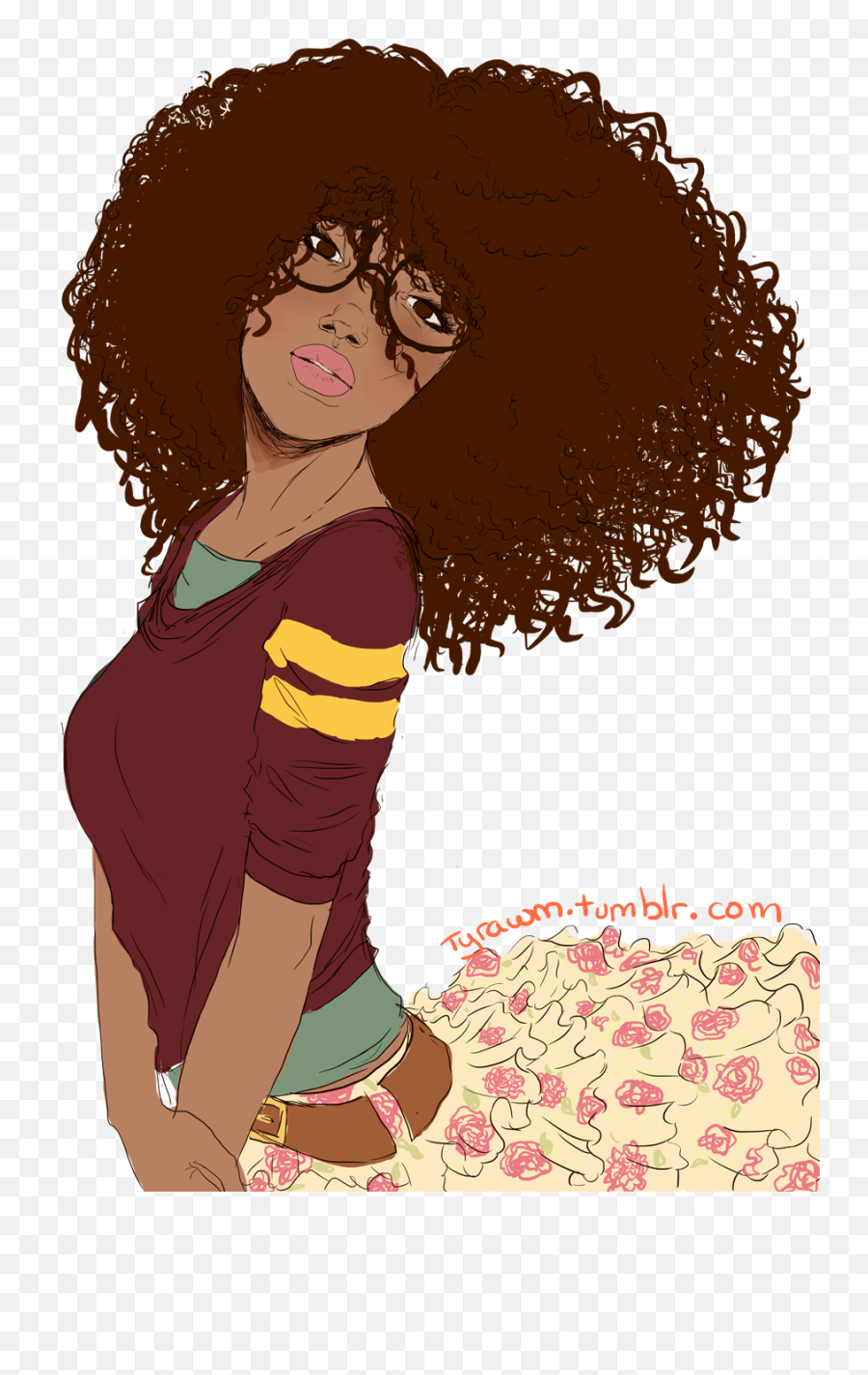 Curls Drawing Pin Curl Transparent U0026 Png Clipart Free - Girl Curly Hair Cartoon,Curly Hair Png