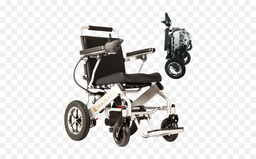 Comfygo 601 - 7001 Majestic Fold U0026 Travel Lightweight Electric Ultra Lightweight Folding Electric Wheelchair Png,New Wheelchair Icon